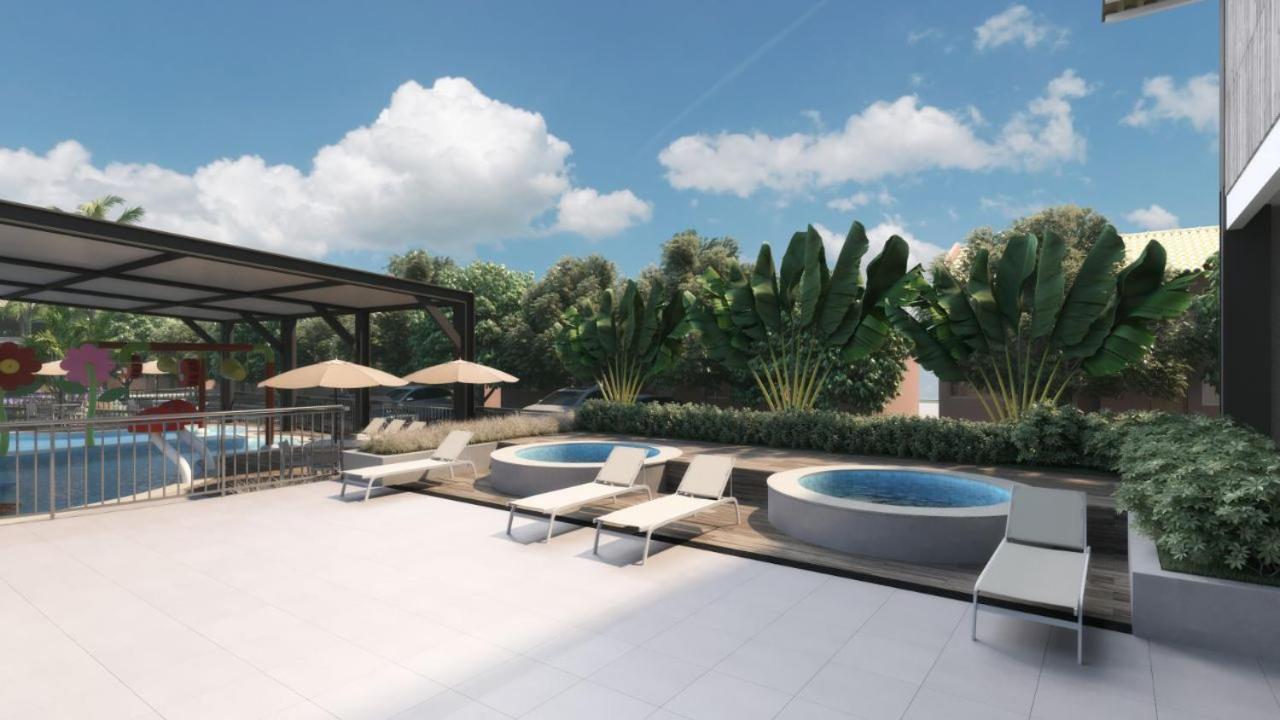 Apartamento Diroma Fiori Flat Caldas Novas Exterior foto